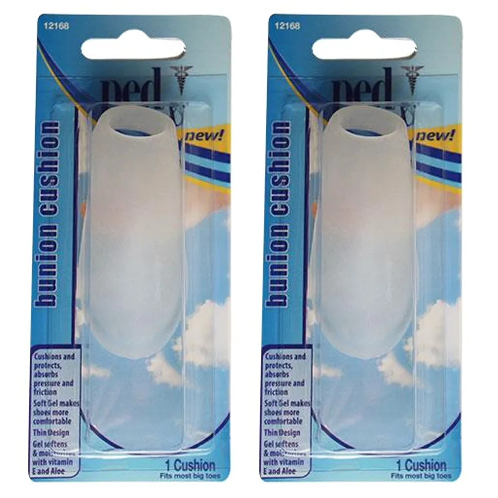 2 Reusable Bunion Relief Protector Guards Washable Big Toe Gel Pad Shield Feet Friction