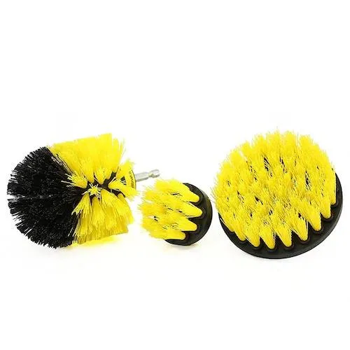 3 Pieces Electric Drill Brush Cleaning Kit