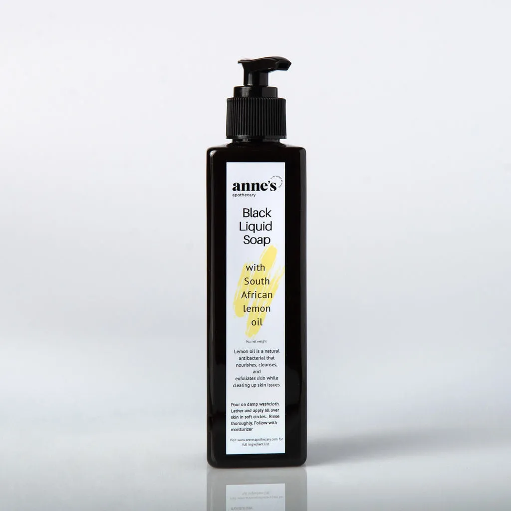 African Black Liquid Soap