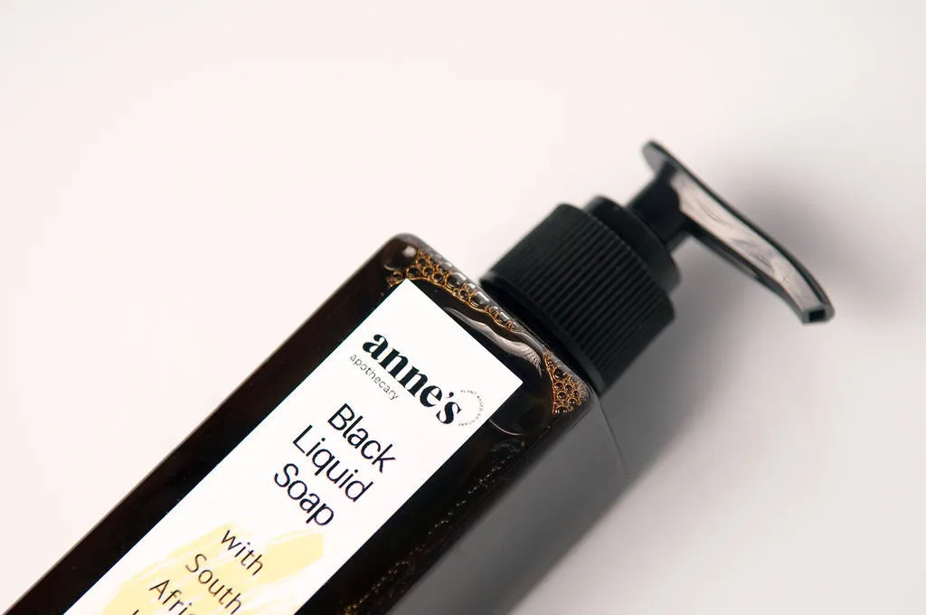 African Black Liquid Soap