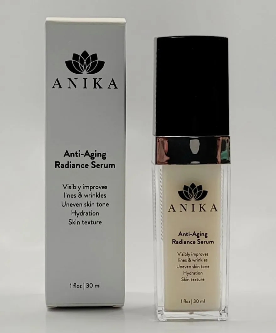 Anti-Aging Radiance Serum by Anika - A  natural & organic botanical Retinol A alternative