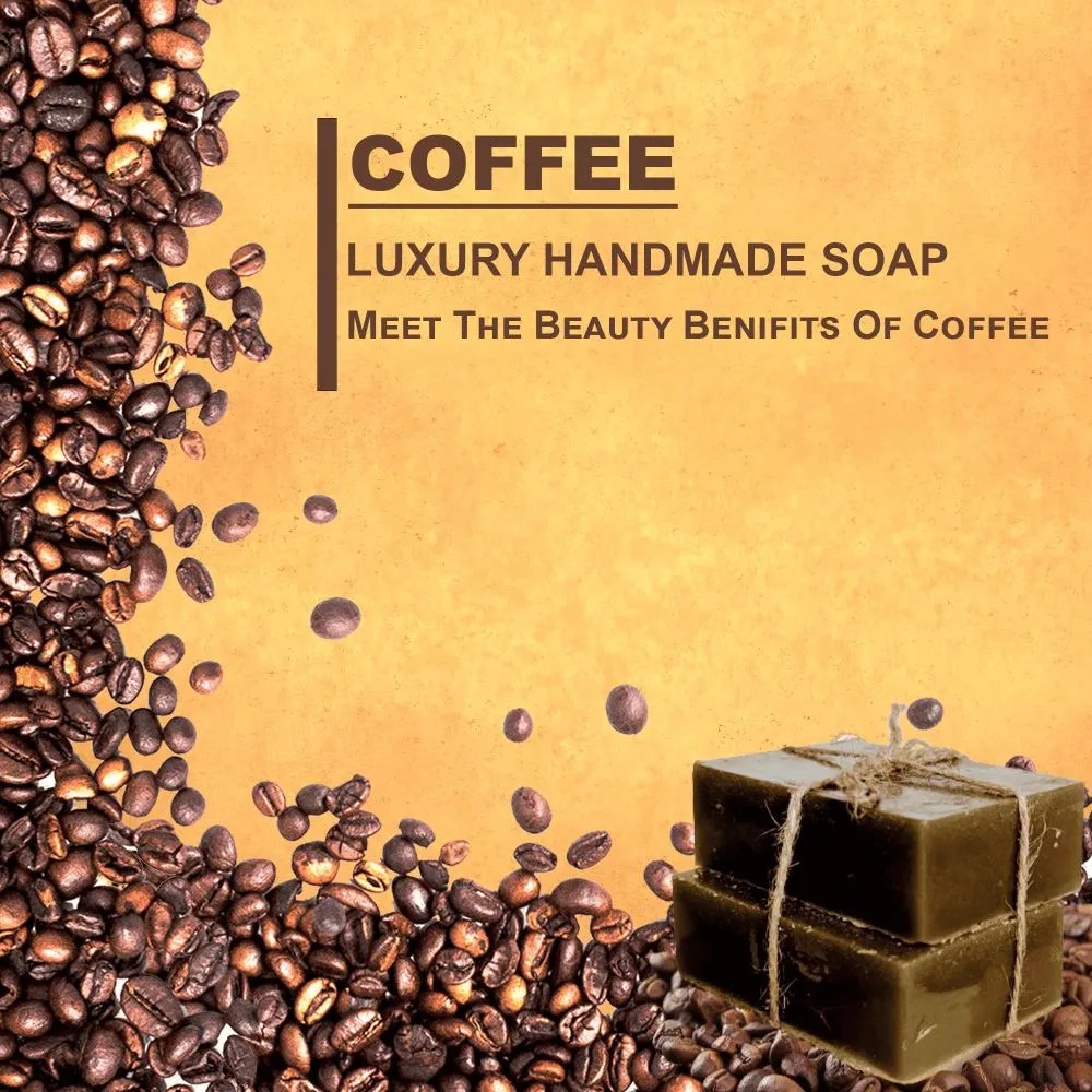 Astro Plus Coffee Hand-Made Soap Natural Handcrafted Coffee Soap Bar | Perfect for Face & Body
