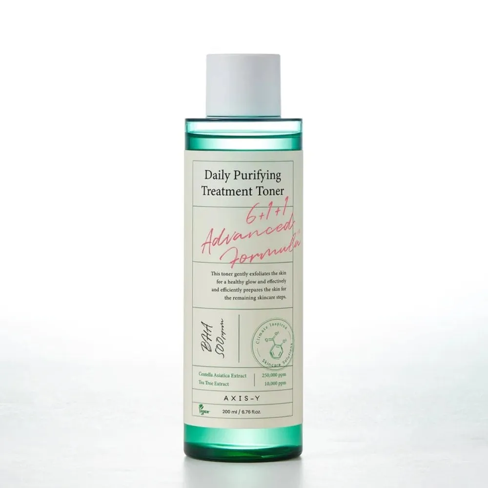 Axis-Y 6 1 1 Alcohol-Free Daily Purifying BHA Treatment Toner 200ml