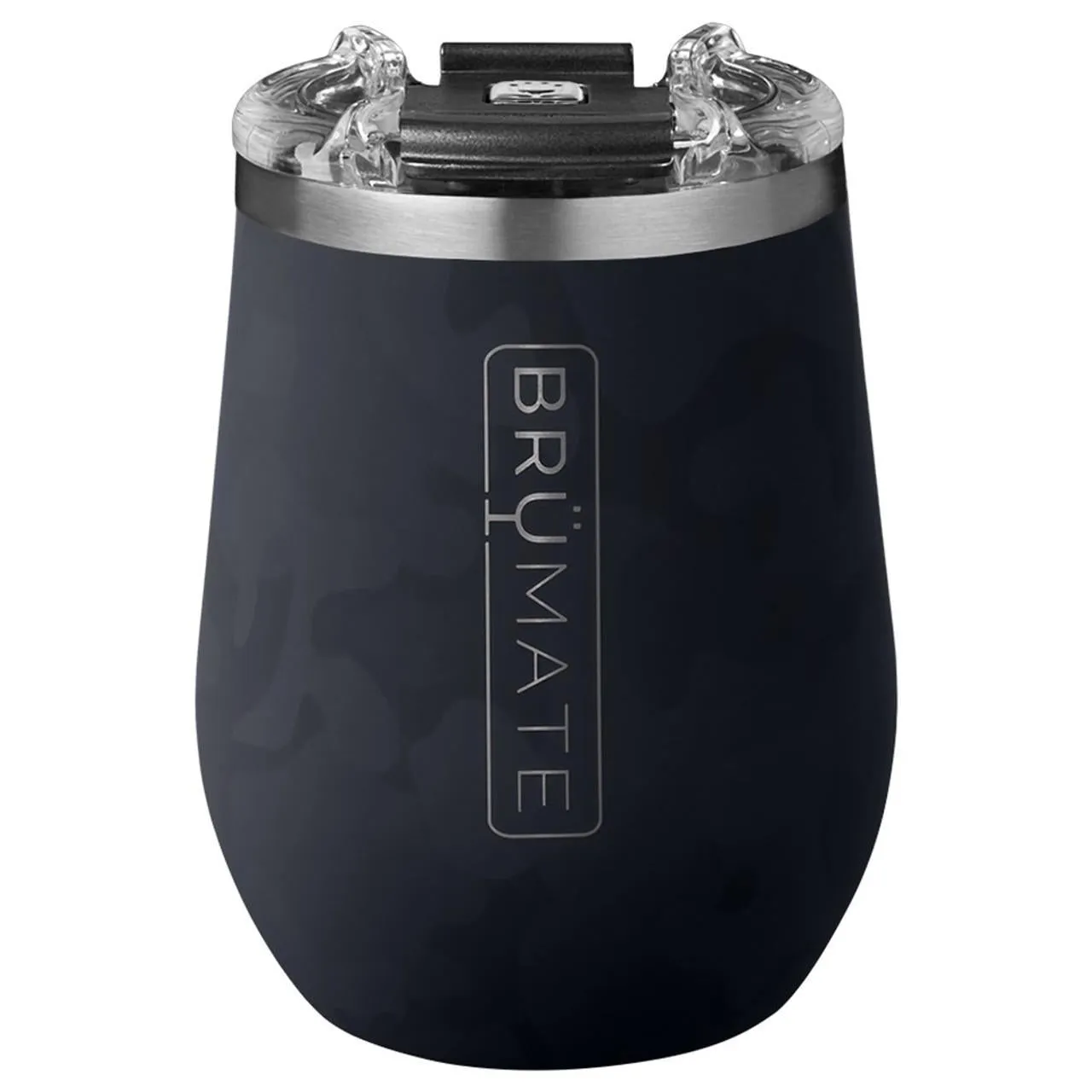 BruMate Uncork'd Wine Tumbler 14oz Black Camo