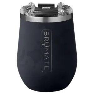 BruMate Uncork'd Wine Tumbler 14oz Black Camo