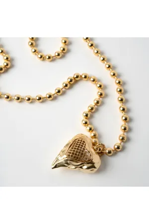 Cardi Necklace - Gold Tone