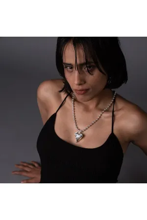 Cardi Necklace - Silver Tone