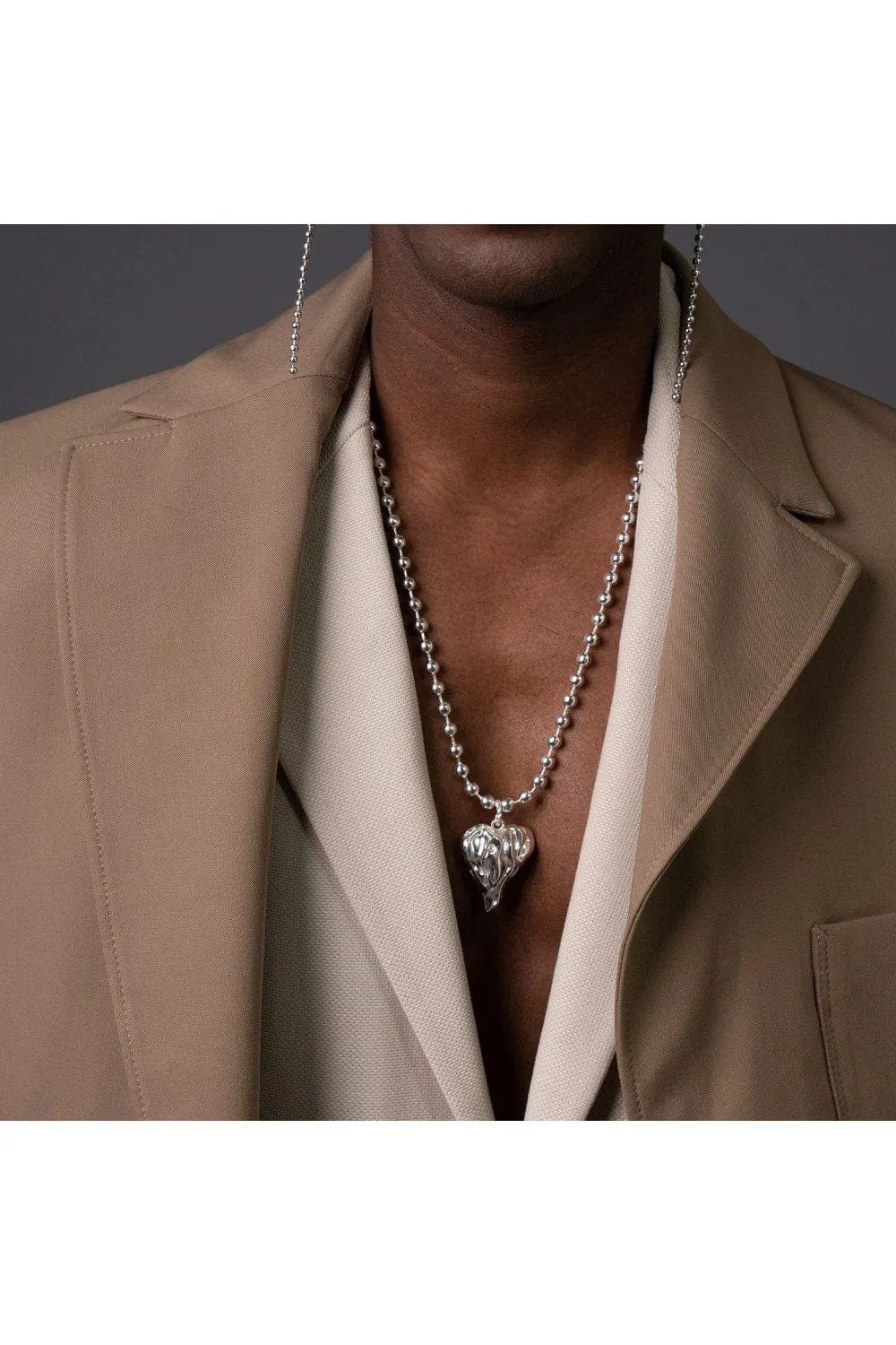 Cardi Necklace - Silver Tone