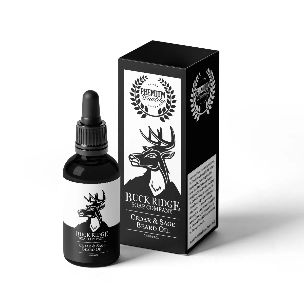 Cedar & Sage Beard Oil
