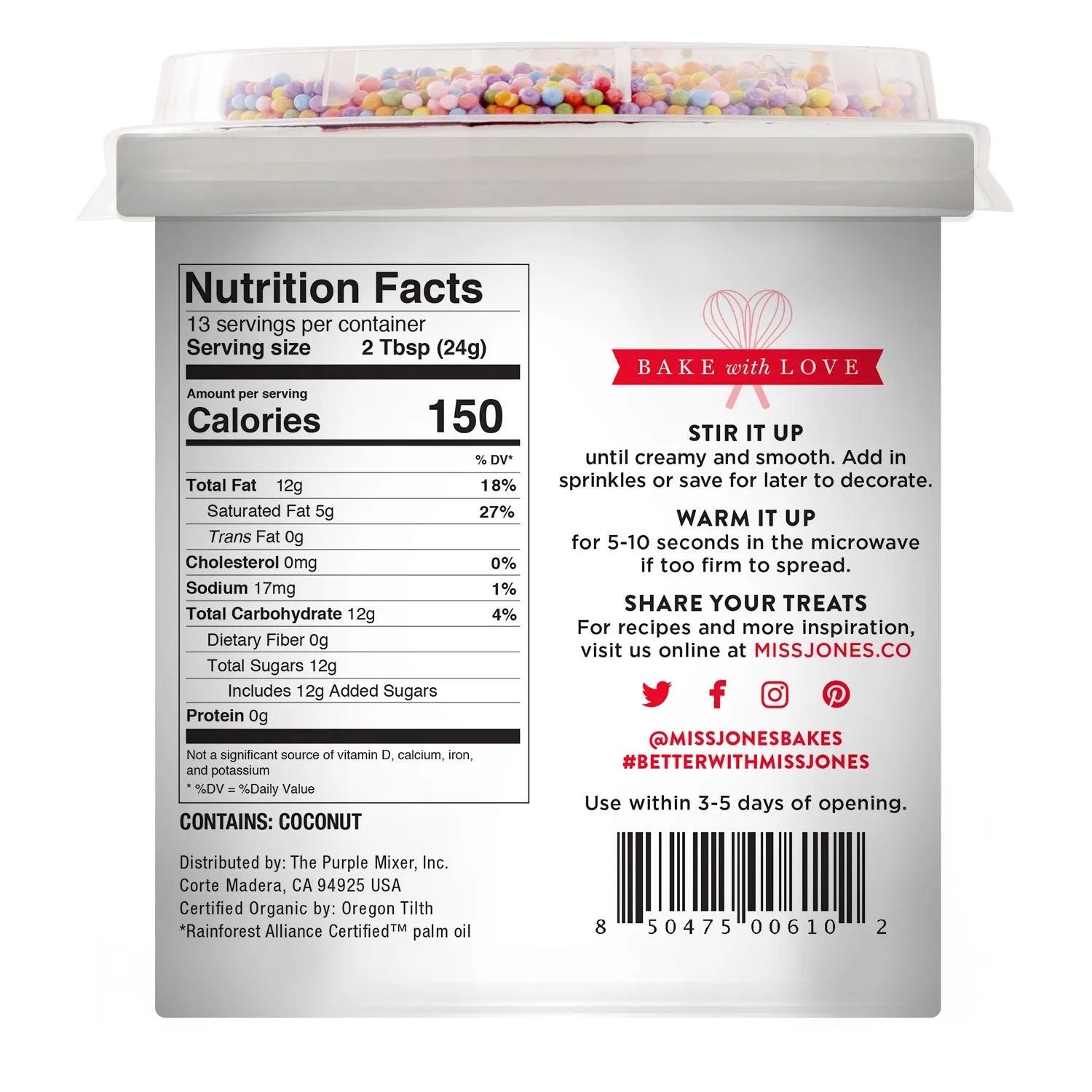 Confetti Pop Buttercream Frosting