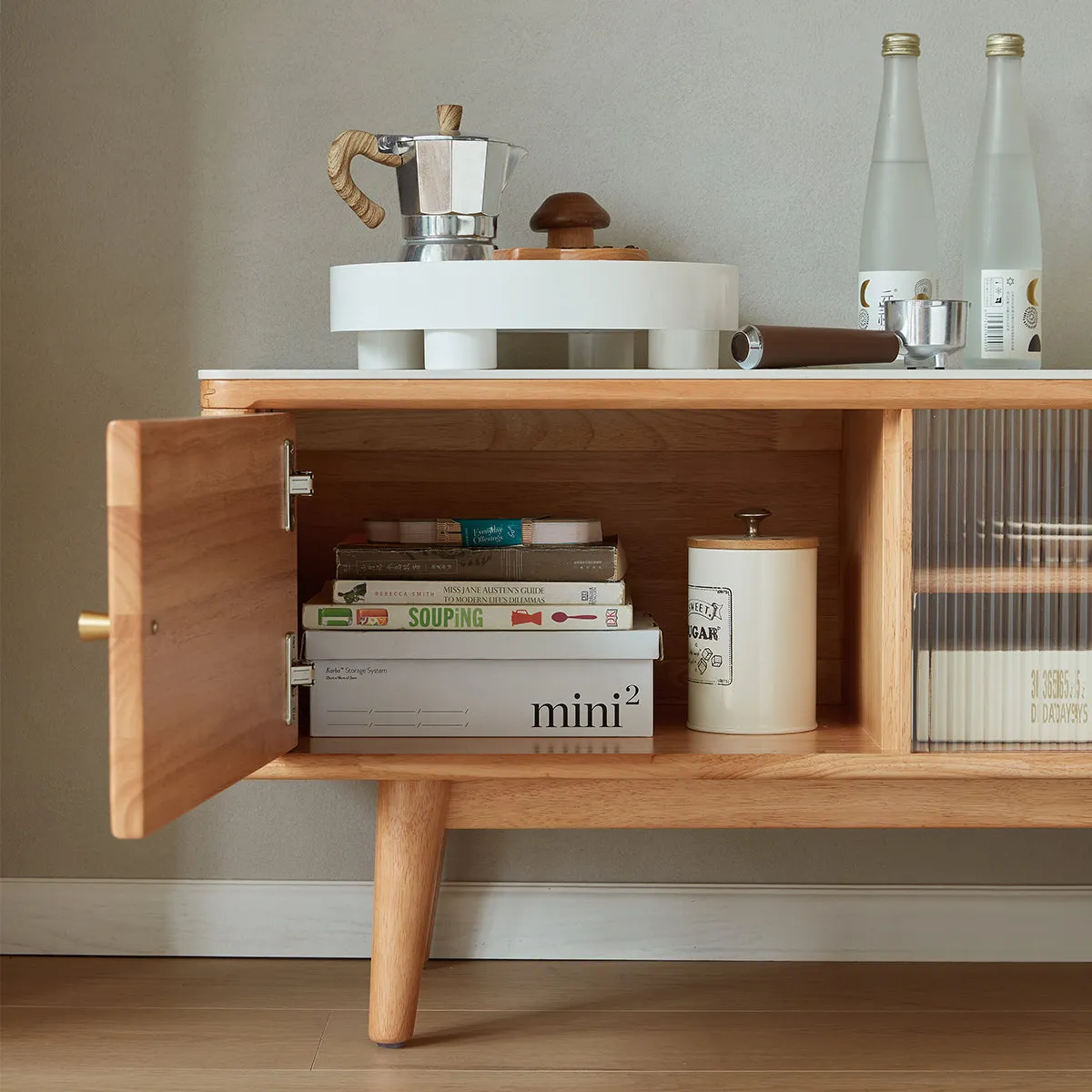 Four Season White Entertainment Unit TV Console