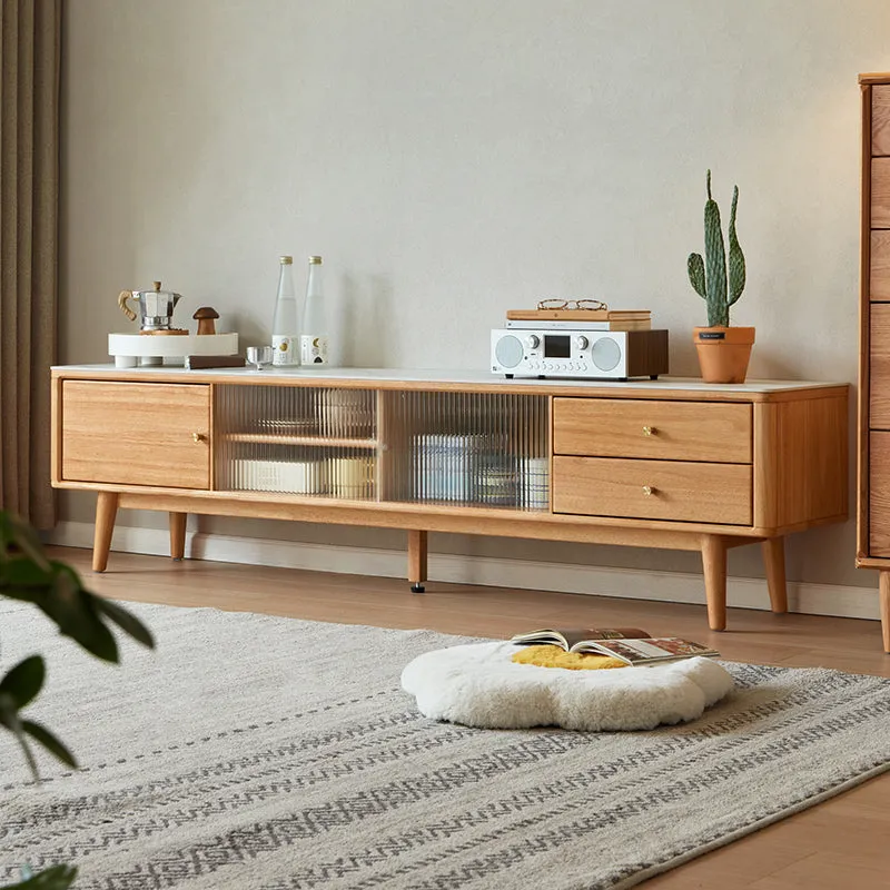 Four Season White Entertainment Unit TV Console