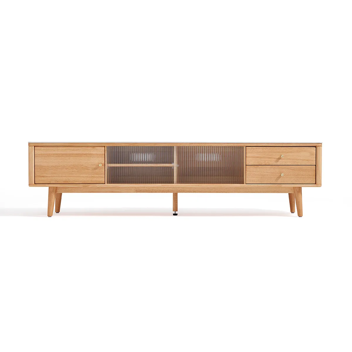 Four Season White Entertainment Unit TV Console