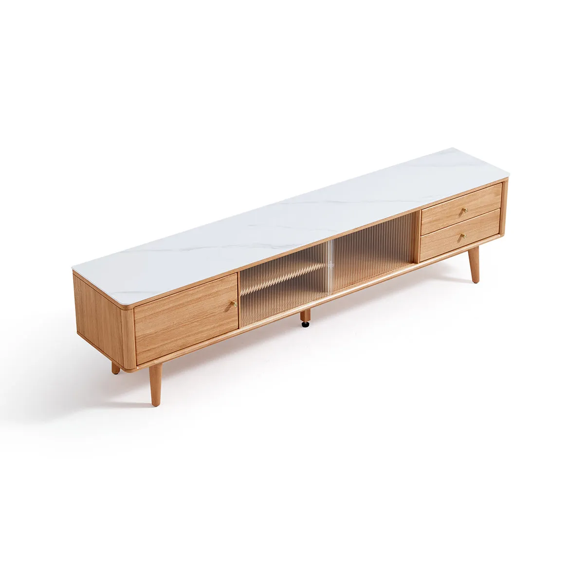 Four Season White Entertainment Unit TV Console
