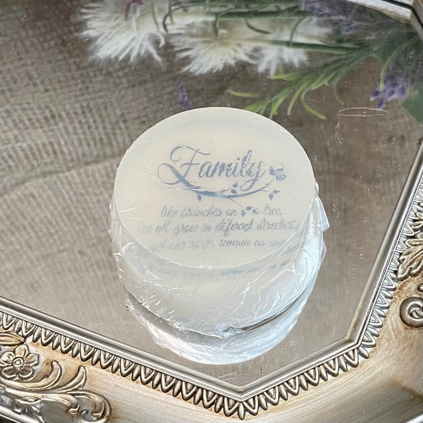 Glycerin & Triple Butters Soaps - various scents & designs; By Wick-it