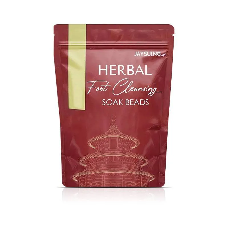 Herbal Foot Cleansing Soak Bead Lymphatic Drainage Ginger Slimming Foot