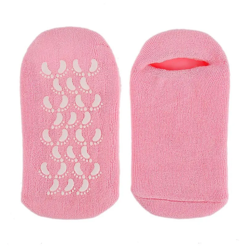 Importikaah Moisturize Skin Repair Cracked Moisturizing Treatment Gel Spa Socks – Pair