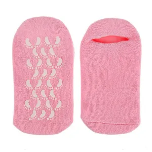 Importikaah Moisturizing Treatment Gel Spa Socks Bundle: Set of 3 Pairs