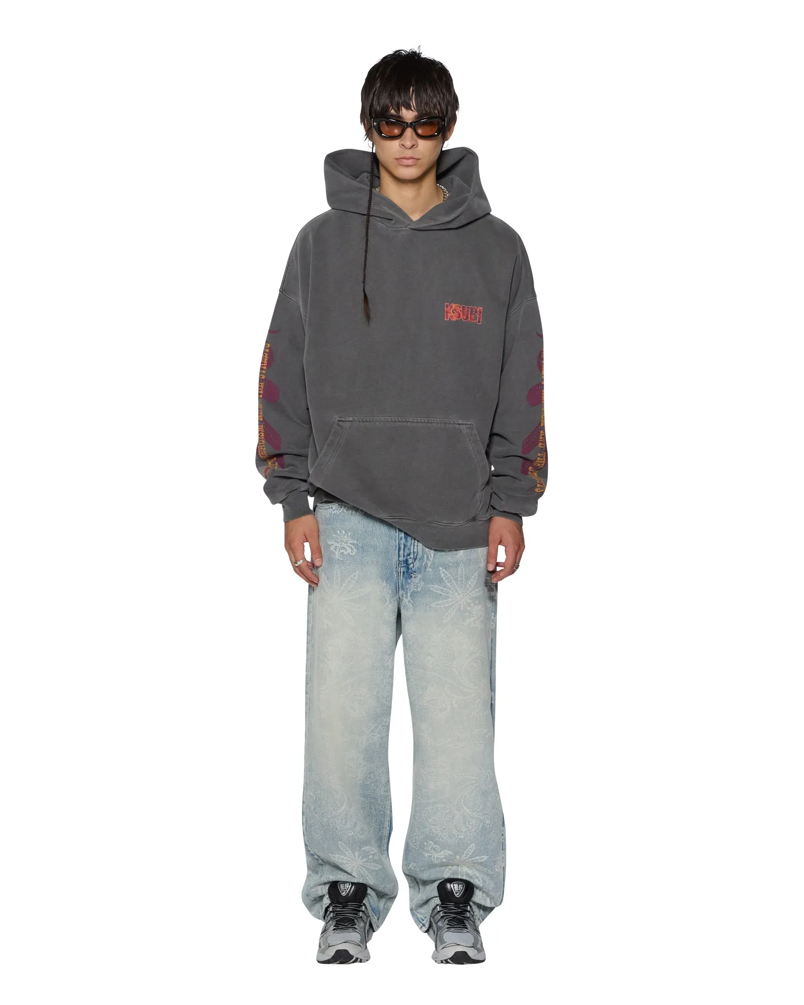 KICKSTART EKCESS HOODIE CHARCOAL