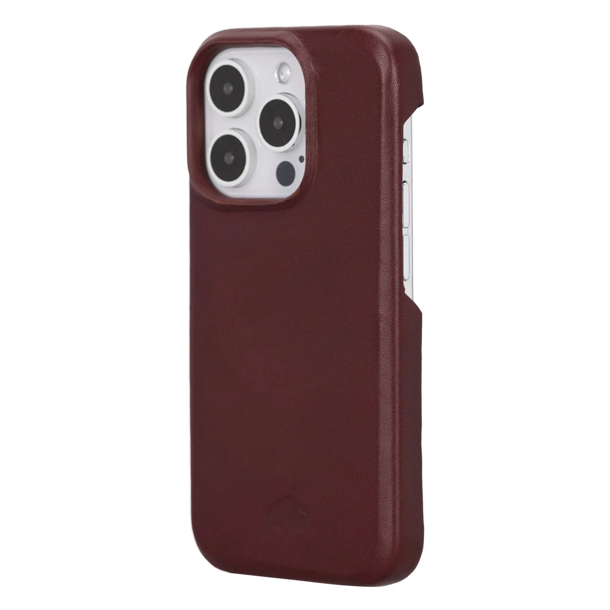 Mason iPhone 15 Pro Case, Soft Bordeaux