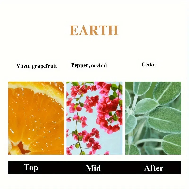 Mens Portable Solid Perfume Refreshing Longlasting Scent for Any Occasion