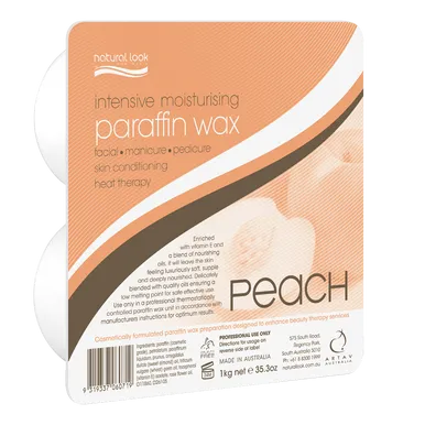 Natural Look Paraffin Peach Wax 1Kg