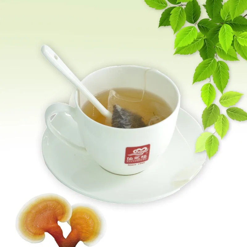 Organic Herbal Green Tea with Reishi