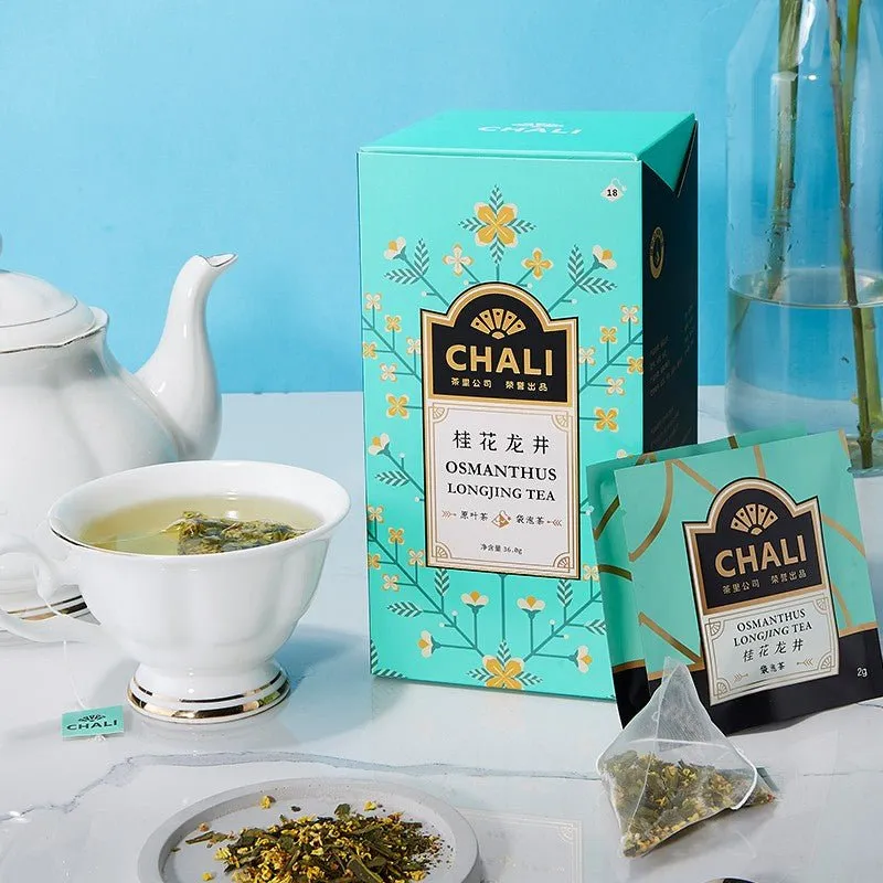 Osmanthus Longjing Tea 36g (18 Tea Bags)