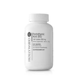 Pantothenic Acid (B5) - Acne reducing supplement (6 months supply)