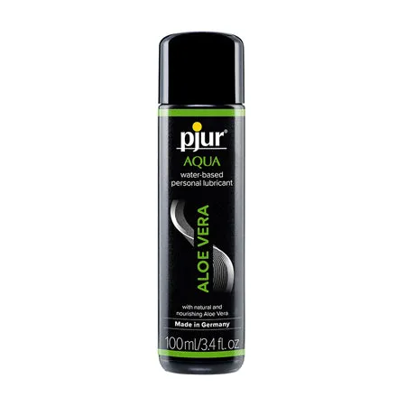 Pjur Aqua Aloe Vera Water Based Personal Lubricant - 100 ml Bottle