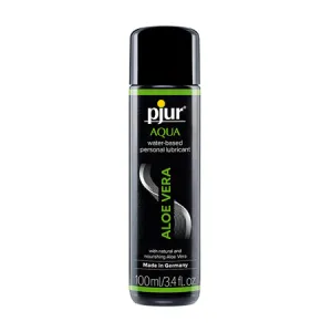 Pjur Aqua Aloe Vera Water Based Personal Lubricant - 100 ml Bottle