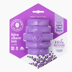 Project Hive Pet Company Dog Chew Toy Calming Lavender, Large