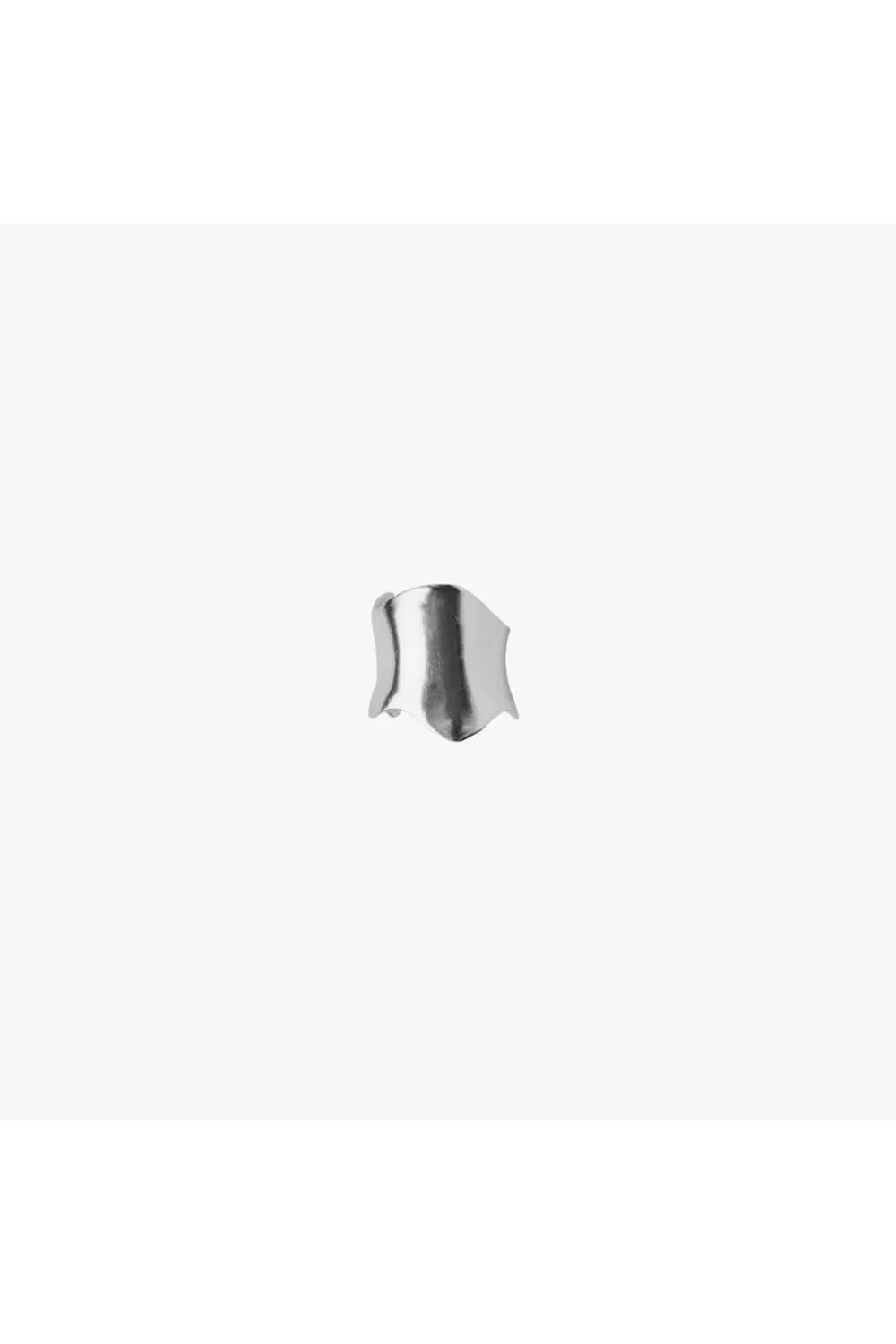 Rollercoaster Ring - Silver Tone