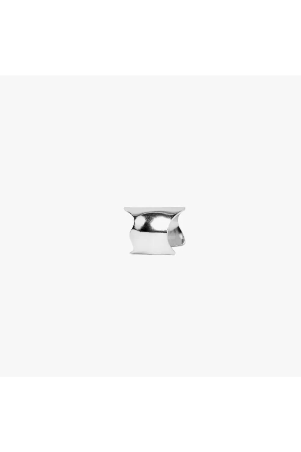 Rollercoaster Ring - Silver Tone