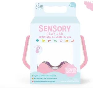 Sensory Play Jar- Bubblegum