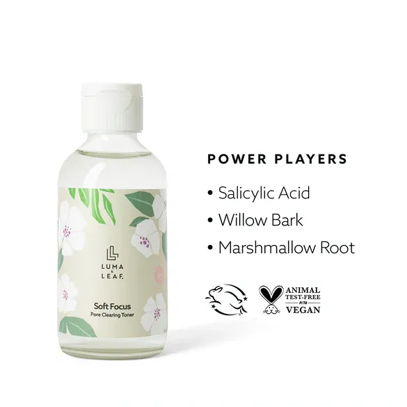 SOFT FOCUS TONER Pore Clearing Salicylic Acid Toner