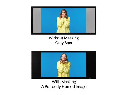 Customizable Stewart Filmscreen with Manual Frame Attachment - Masking Option