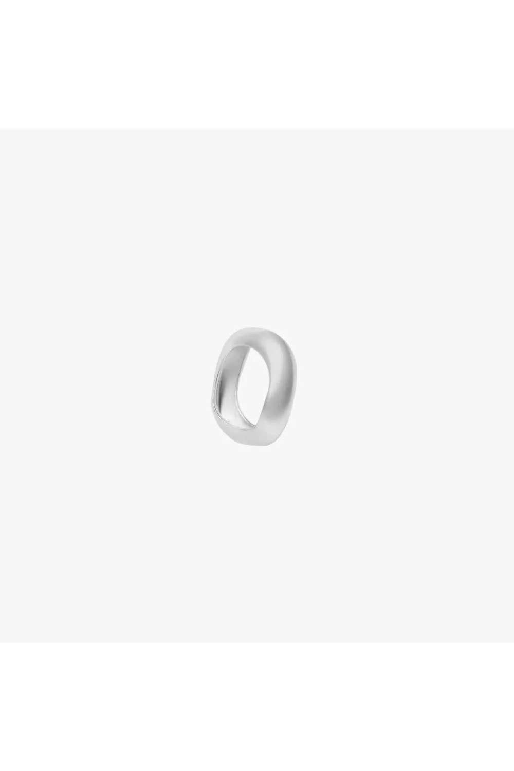 WAVE RING - SILVER TONE