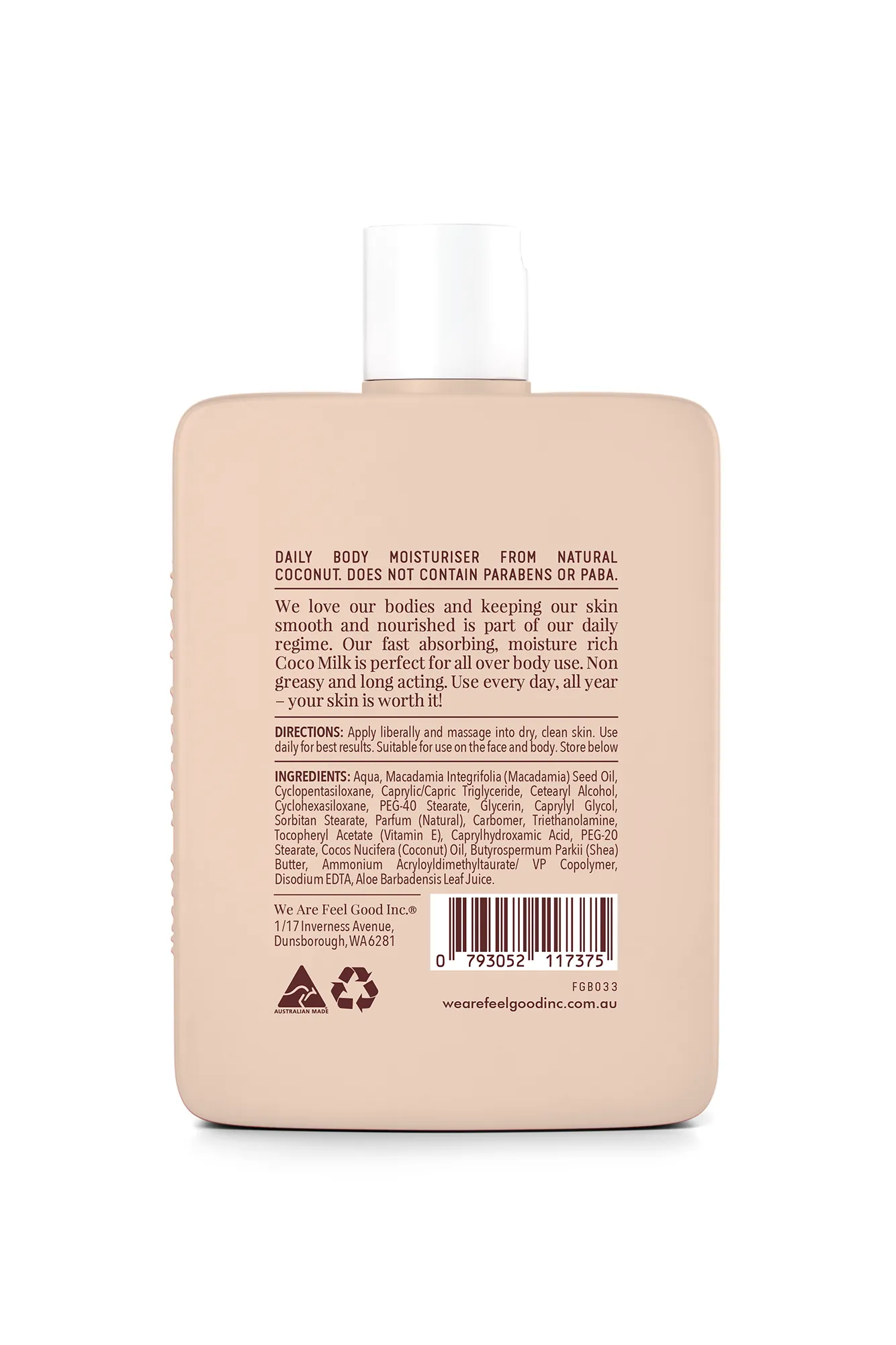 We Are Feel Good Inc. Coco Milk Moisturiser 200ml