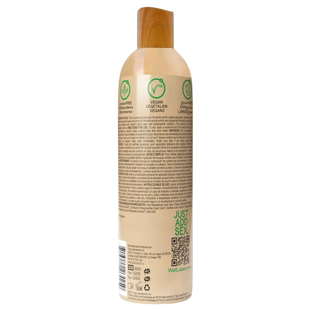 Wet Naturally - Certified Organic - Aloe Based  Lubricant 4 Oz