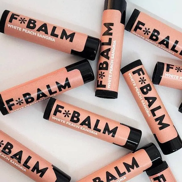 White Peach Sangria Moisturizing Lip Balm