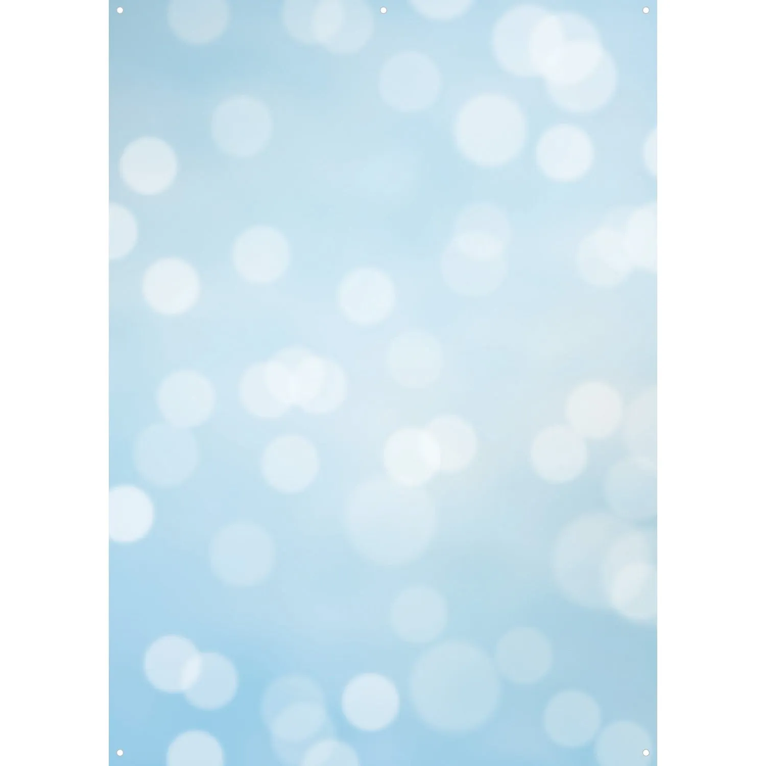 X-Drop Canvas Backdrop – Blue Subtle Bokeh (5' x 7')